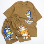 🦸🧚 #تیشرت‌شلوارک لش اسپرت بلویی