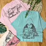   #تیشرت‌‌ لش استایل دخترک