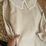 #شومیز مجلسی طرح تور دانتل