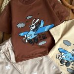 🧚🤴🏻  #تیشرت‌‌شلوارک اسپرت هواپیما