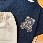 🧚🤴🏻  #تیشرت‌‌شلوارک کتان  بیسکویتی