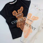 🧚  #تیشرت‌ لش دخترانه طرح خرگوش نگینی