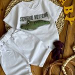 🧚🤴🏻  #تیشرت‌‌شلوارک اسپرت تمساح عروسکی