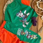 🧚🤴🏻  #تیشرت‌‌شلوار اسپرت سگ های نگهبان رنگی