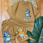 🧚‍♀️🤴🏻  #تیشرت‌شلوارک لش استایل اسپرت BLUEY