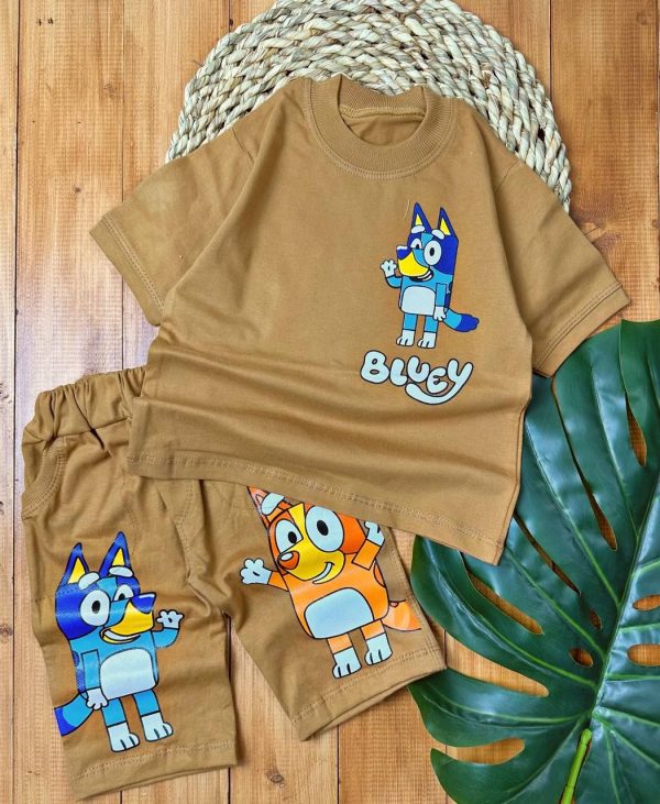 🧚‍♀️🤴🏻  #تیشرت‌شلوارک لش استایل اسپرت BLUEY