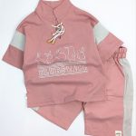 🧚‍♀️🤴🏻  #تیشرت‌شلوار و شلوارک کتان اسپرت یقه بند دار