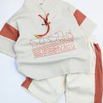 🧚‍♀️🤴🏻  #تیشرت‌شلوار و شلوارک کتان اسپرت یقه بند دار