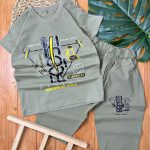 🧚🤴🏻  #تیشرت‌شلوارک کتان پنبه حروف