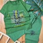 🧚🤴🏻  #تیشرت‌شلوارک کتان پنبه حروف