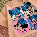 #تیشرت‌‌شلوارک میکی خال خالی