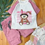 #تیشرت‌‌شلوارک کتان دخترانه