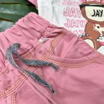 #تیشرت‌‌شلوارک کتان دخترانه