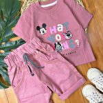 ست کتان میکی حروف