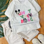 ست کتان میکی حروف