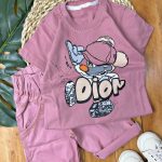 ست کتان میکی کلاه