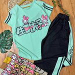 تیشرت شلوار بگ کورومی