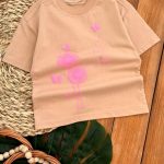 تیشرت لش دخترانه