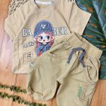 ست کتان دخترک