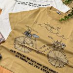 تیشرت لش پشت چاپ دوچرخه