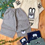 ست کتان خرش گوش دار