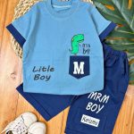 ست کتان جیب دایناسور