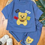 ست پنبه گلدوزی تدی