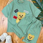 ست پنبه گلدوزی تدی