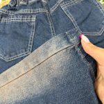 شلوار جین واید کثیف شور