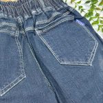 شلوار جین مام استایل دو رنگ