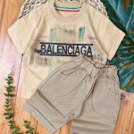 ست کتان بالنسیاگا کرم