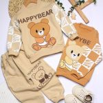 بلوز شلوار دورس لاکرا happy bear