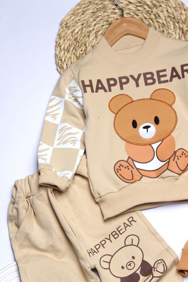بلوز شلوار دورس لاکرا happy bear