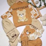بلوز شلوار دورس لاکرا happy bear