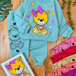 بلوز شلوار دخترانه خرید قلب