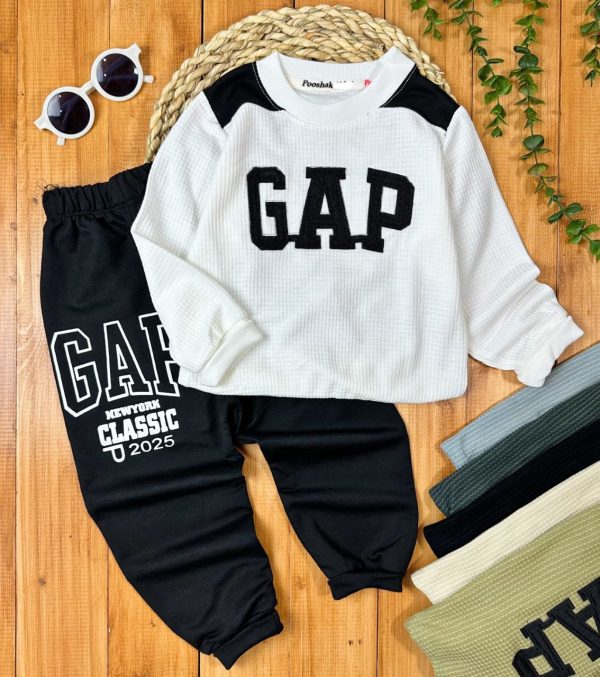 بلوز شلوار بیسکویتی gap
