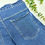 شلوار جین مدارسی کمر دکمه