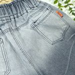 شلوار جین فول بگ طوسی سایه دار