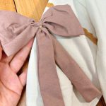 بلوز شلوار دخترانه آستین پاپیون دار