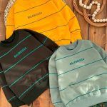 بلوز تک بالنسیاگا خط دار