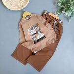 بلوز شلوار کتان بگ کورومی