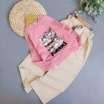 بلوز شلوار کتان بگ کورومی