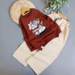 بلوز شلوار کتان بگ کورومی