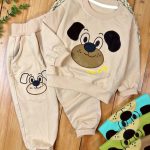 بلوز شلوار گلدوزی dog