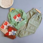 بلوز شلوار کتان خرس