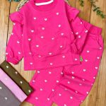 بلوز شلوار گلدوزی تمام قلب