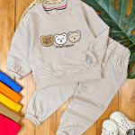 بلوز شلوار گلدوزی سه خرس