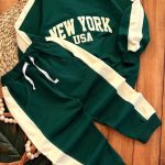 بلوز شلوار رگلان تیکه دوزی نیویورک