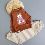 بلوز شلوار کتان حروف A