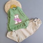 بلوز شلوار کتان حروف A